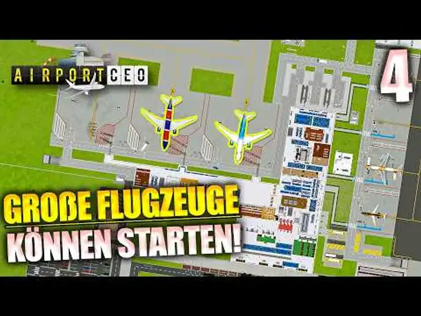 Endlich GROßE FLUGZEUGE | Airport CEO