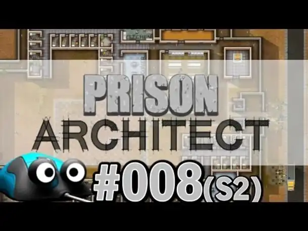 Let's Play Prison Architect Alpha 12 #008 (S2) Stress (Deutsch German Gameplay)