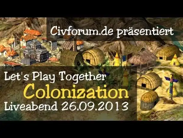 Teaser Liveabend Colonization | 26.09.2013