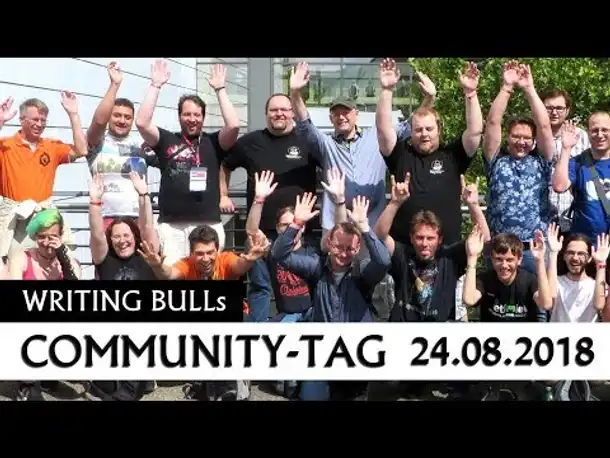 So war Writing Bulls Community-Tag 2018