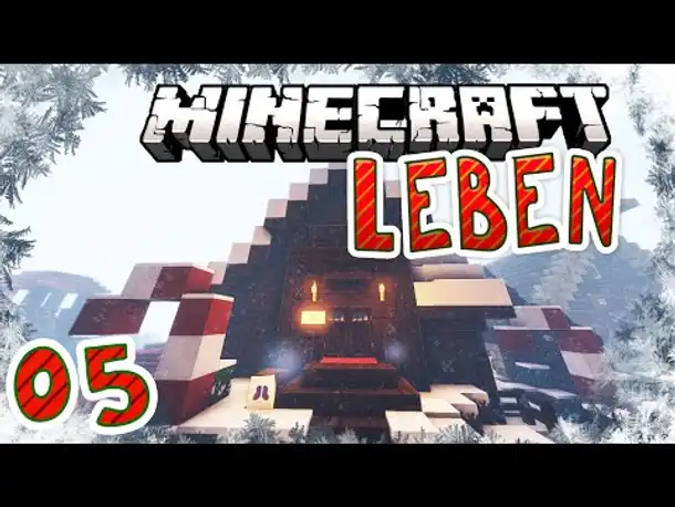 Weihnachtliche Winterhütte | 05 | Minecraft Winter-LEBEN