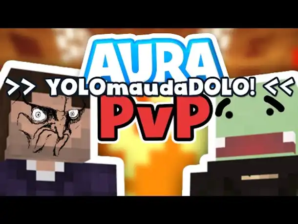 YOLO to the maudaDOLO! | Minecraft AURA PvP #02 | Zombey
