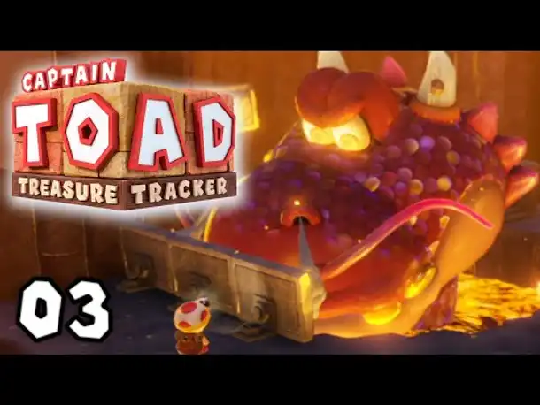 Kampf gegen den Mega-Drachen! | #03 | Captain Toad: Treasure Tracker