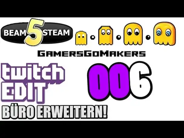 TWITCH EDIT | Let's Play GamersGoMakers #006 Büro erweitern (Gameplay German Deutsch)