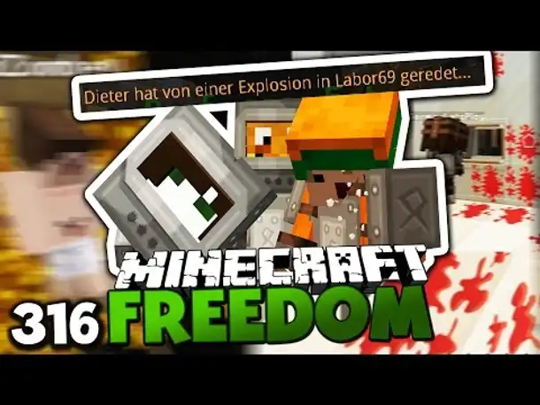 EXPLOSION IN LABOR69?! & PLÄNE GEGEN KÖNIG XAROTH!  ✪ Minecraft FREEDOM #316 DEUTSCH | Paluten