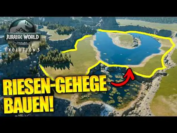 Ich baue ein neues Riesen-Gehege! | Jurassic World Evolution 3