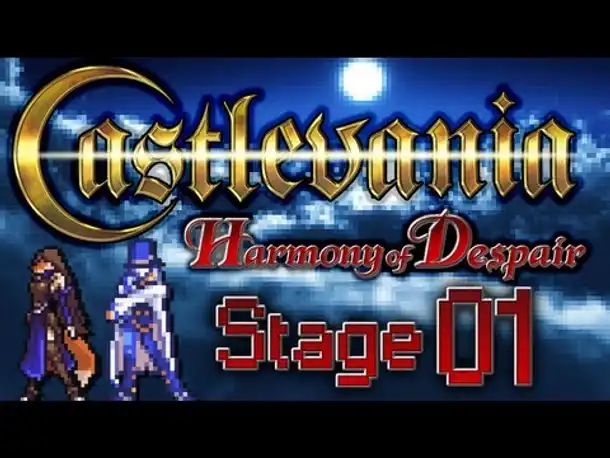 Stage 01 - Castlevania: Harmony of Despair (Together/Coop) - Soma und Shanoa legen los!