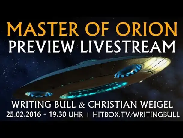 Teaser: Master of Orion - Preview Live Let's Play