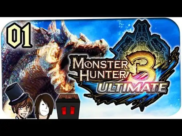 Monster Hunter 3 Ultimate Gameplay | Let's Play Together #01 - 3 Noobs legen los!