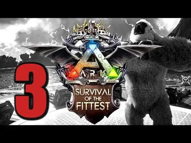 Ark Survival of the Fittest #3 GIFTIGER REGEN! :-( [Gameplay German | Let's Play Deutsch]