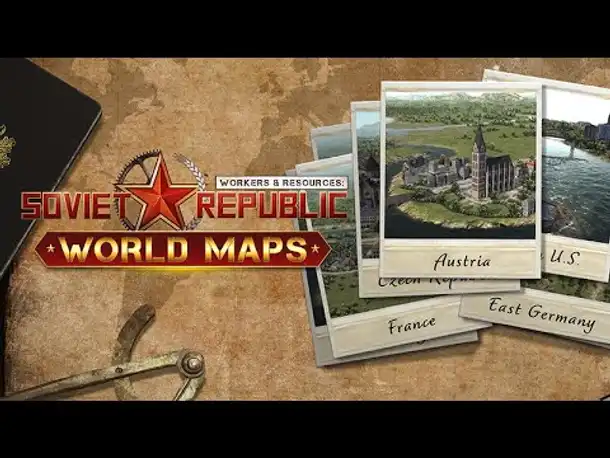World Maps (DLC) ✦ Workers and Resources ✦ 8+2 neue Karten (& Rabattcode)