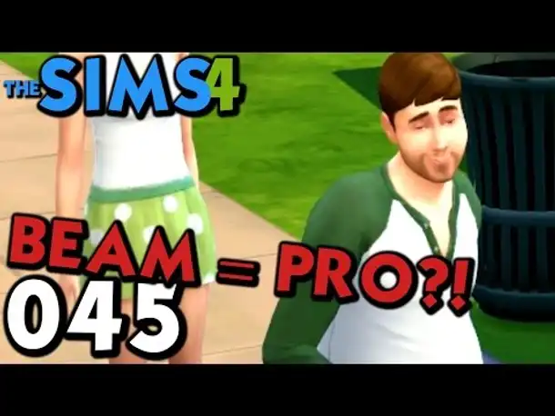Sims 4 Deutsch #045 Beam = Profi Gamer (Let's Play The Sims 4 German Gameplay Die Sims 4 )
