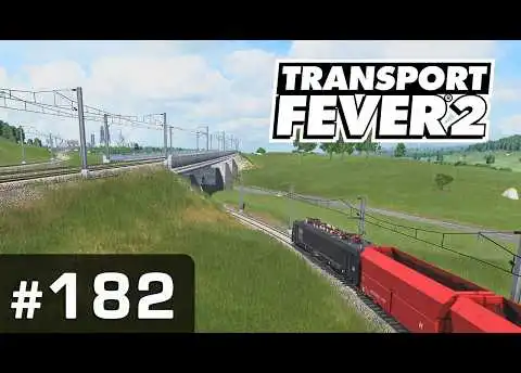 #182: Streckenentlastungen ✦ Let's Play Transport Fever 2 ✦ Sandbox / schwer