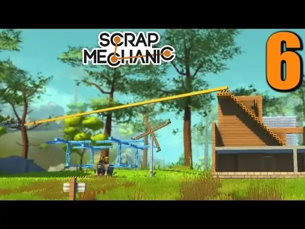 Scrap Mechanic #06 100 METER KARUSELL | Scrap Mechanic Gameplay German |  Let's Play Deutsch