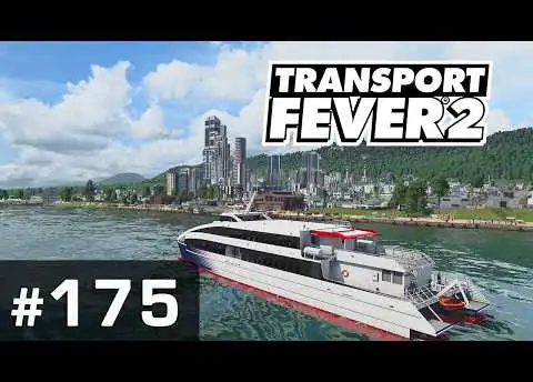 #175: Mit SWAG ans andere Ufer! ✦ Let's Play Transport Fever 2 ✦ Sandbox / schwer