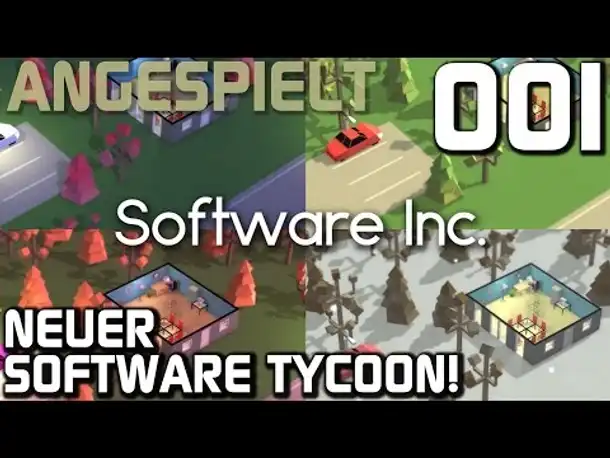 Let's Play Software Inc. #001 Software Tycoon Angespielt! | Deutsch  Game | Gameplay German |