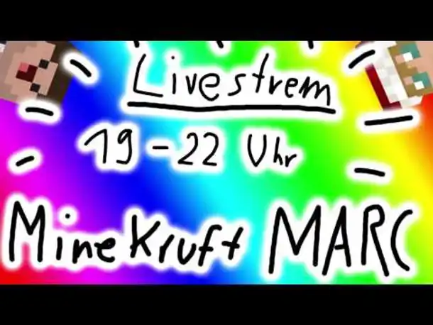 Minecraft MARC Livestream - 19-22 Uhr!