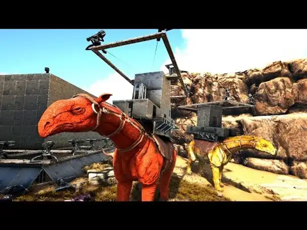 ARK TIME CUBE #15 Raid von oben! | Speed PvP mit Community