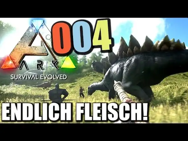 Ark Survival Evolved Gameplay German #004 Endlich Fleisch! |  Let's Play Ark Survival Evoled Deutsch