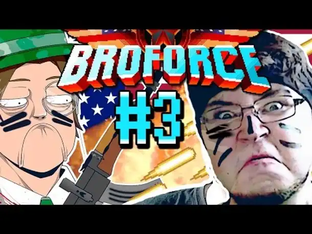 BROFORCE #03 - Kampf mit dem ExplosionsTransporter! ☆ Let's Play BroForce