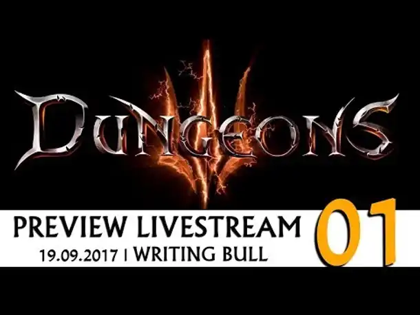 Preview Livestream: Dungeons 3 | 19.09.2017 (01) [deutsch]