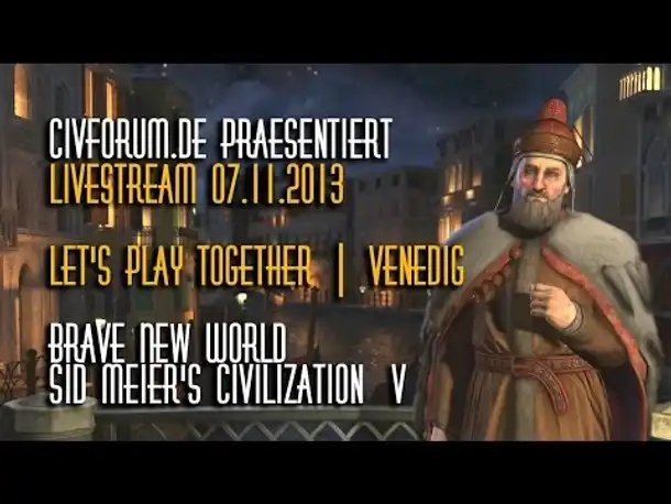 Teaser Liveabend: Brave New World - Venedig | 07.11.2013