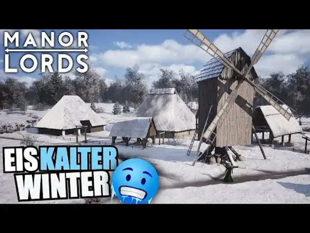 Der SCHÖNSTE Winter in einem Aufbau Spiel! - Manor Lords - #2