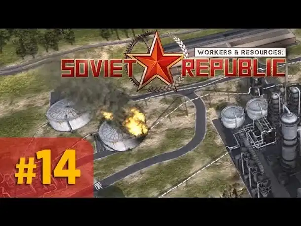 Let's Play Workers and Resources #14: Feuer im Kombinat! (Gameplay / Deutsch)