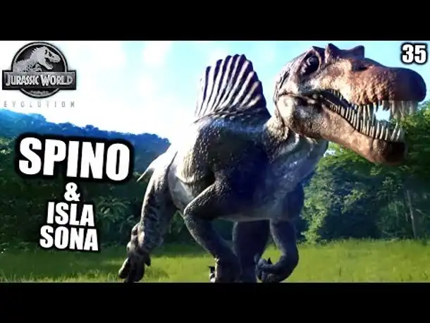 Jurassic World Evolution Deutsch #35 ► Spino & Isla Soma ◄| Let's Play Gameplay German