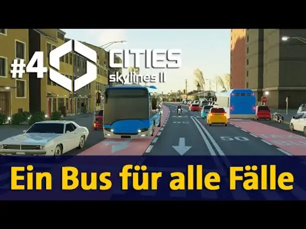 Let's Play Cities Skylines 2 ✦ #4: Ein Bus für alle Fälle (Gameplay / Deutsch)