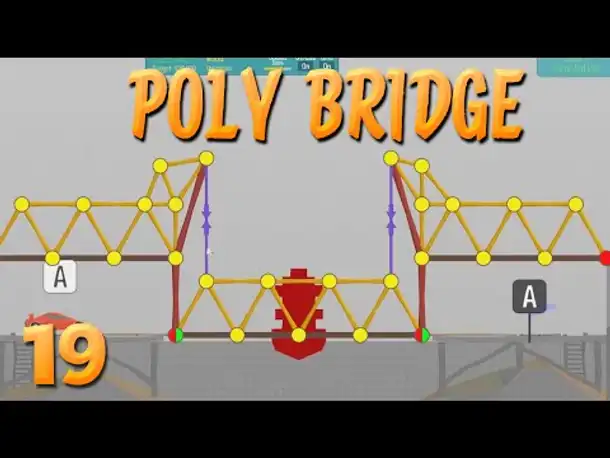 Hebe die Brücke in den Himmel! | 19 | POLY BRIDGE