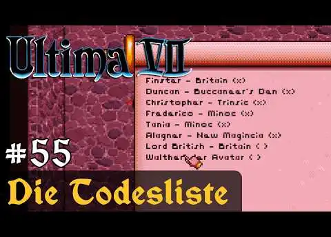 #55: Die Todesliste ✦ Let's Play Ultima VII - The Black Gate ✦ Slow-, Long- & Roleplay