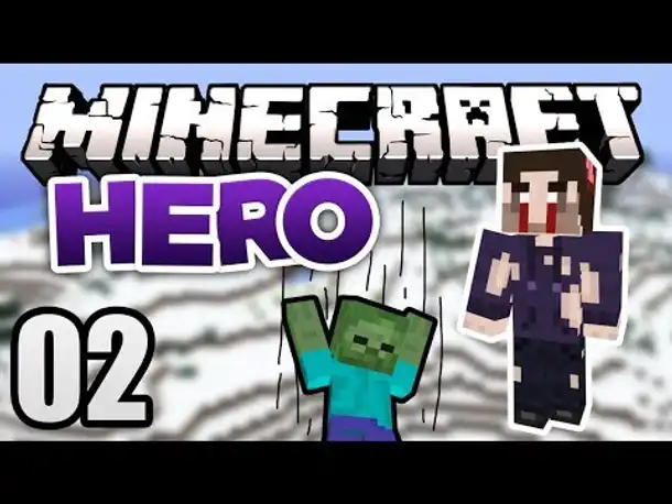 Minecraft HERO #02 - Es regnet ZOMBIES! / Verloren im Eis!