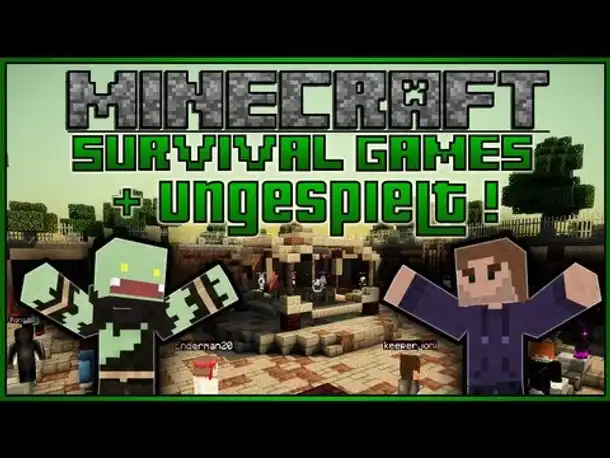 Einmalige Facecam, ungespielt und Adventuremaps - Minecraft Survival Games