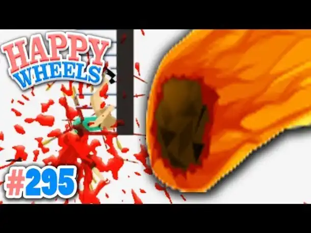 FETTER ASTEROID AUSM HIMMEL RAUS! - #perfektesdeutsch ✪ Happy Wheels #295