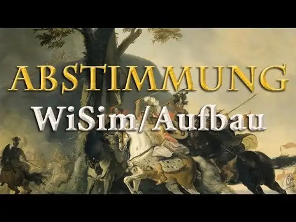 Abstimmung zum nächsten Let's-Play-Projekt (WiSim/Aufbau)