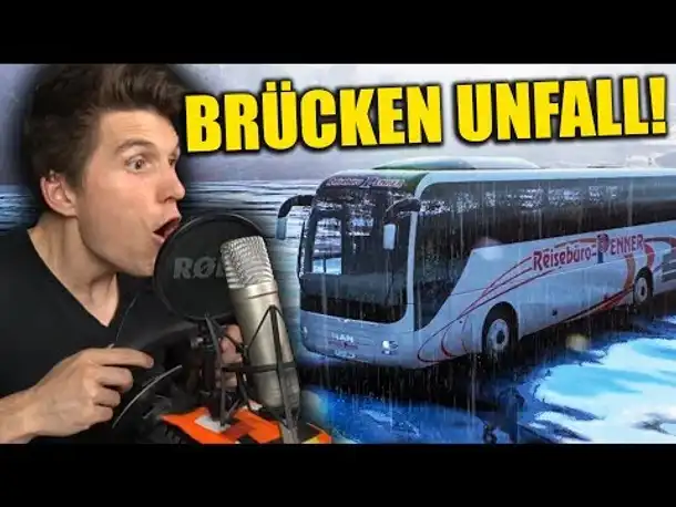DIESER BUS FÄHRT AUF DEM WASSER! ✪ FERNBUS SIMULATOR mit LENKRAD