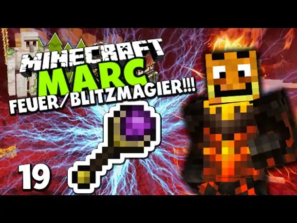 Minecraft MARC #19 ✪ Na ENDLICH! - WIR ERLERNEN DIE FEUER & BLITZMAGIE! | Paluten