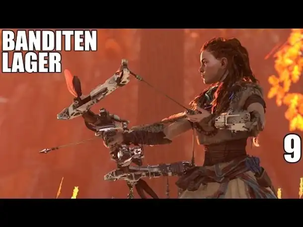 HORIZON ZERO DAWN Gameplay German - 9 - BANDITENLAGER | Let's Play Deutsch