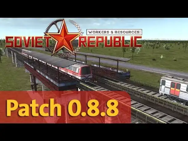 Workers and Resources Patch 0.8.8: Metro, Straßenbahnen & neuer Realismus-Modus (Tutorial / Deutsch)