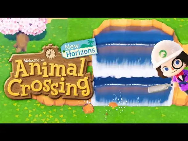 Wasserfall-Freibad! | Animal Crossing: New Horizons (Part 26)