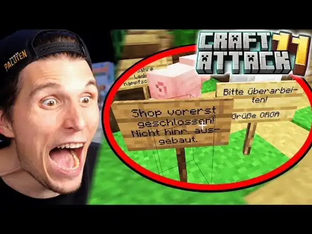 ADMIN schließt unseren SHOP | Craft Attack 11 #19