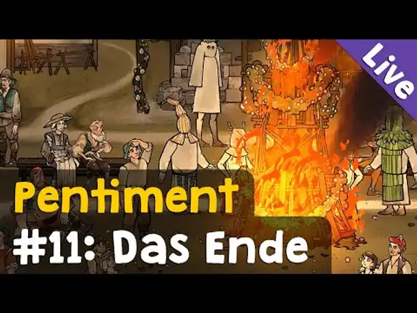#11: Das Ende ✦ Let's Play Pentiment (Blind / Livestream-Aufzeichnung)
