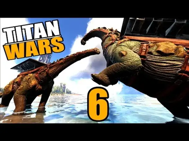 Ark TITAN WARS #6 MASSIVE KACKHAUFEN... | Ark Survival Evolved German | Ark Deutsch | PvP