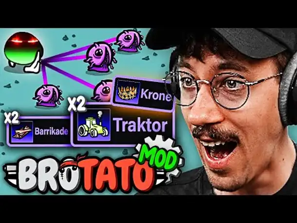 Puppenspieler KONTROLLIERT Gegner | Brotato Mod