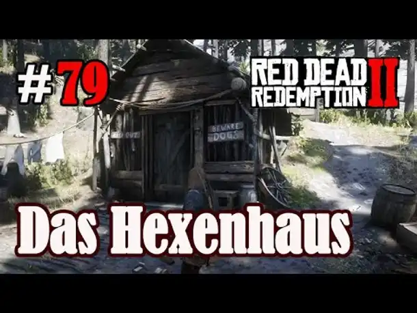 Let's Play Red Dead Redemption 2 #79: Das Hexenhaus [Frei] (Slow-, Long- & Roleplay)