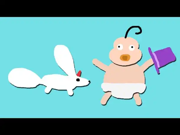 Zombey ist ein Kind mit komischem Haustier.