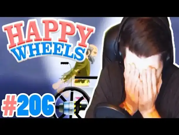 abbruch.... ABBRUCH!!!!  ✪  Happy Wheels ✪ #206