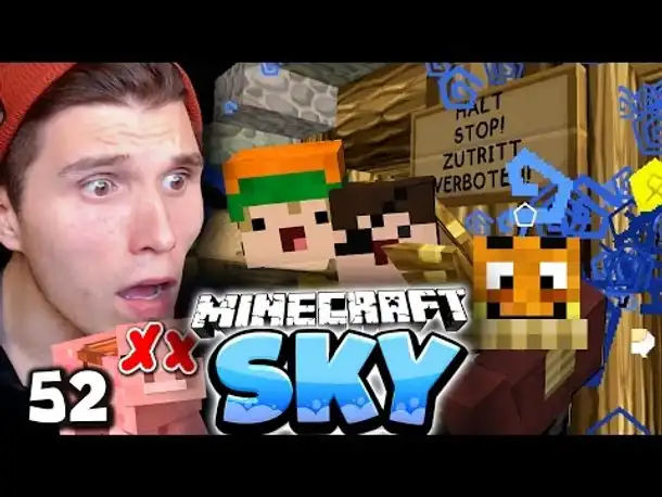 SIE HABEN UNSERE TIERE GETÖTET! & DAS TOR IST ENDLICH FERTIG! ✪ Minecraft Sky #52 | Paluten