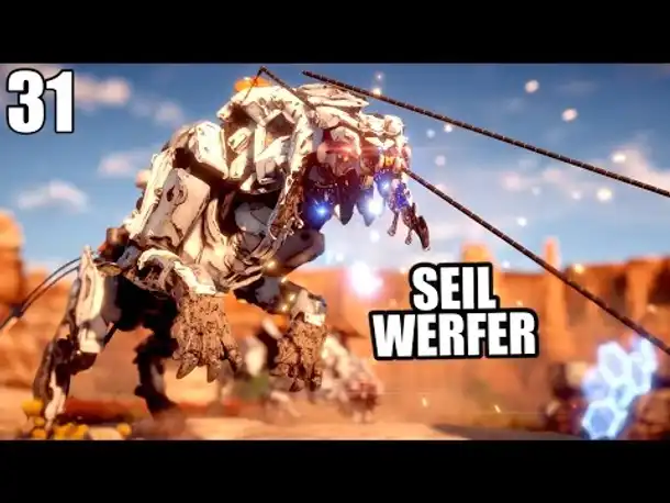 HORIZON ZERO DAWN Gameplay German - 31 - SEILWERFER = OP :-D | Let's Play Deutsch